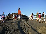 Galapagos 6-2-17 Bartolome We Made It To The Top Of The Spatter Cone Phew. We made it. We�re at the top of the Bartolome spatter cone.